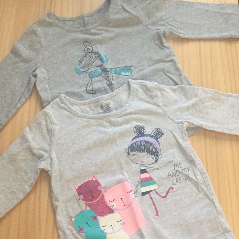 Baby Gap long-sleeved shirts